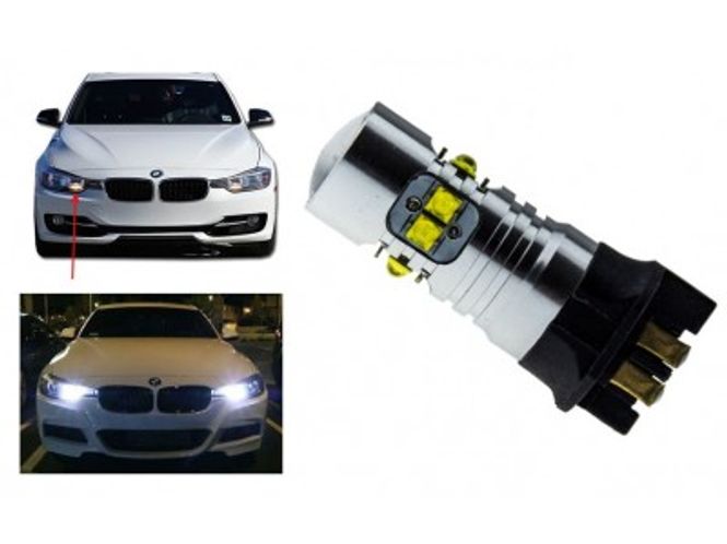 Hovedbilde PW24W PWY24W LED CREE Pære  Kjørelys 50 Watt