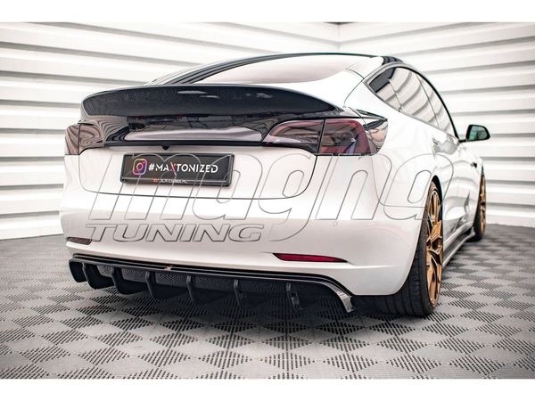 Tesla Model 3 Matrix Rear Bumper Extension