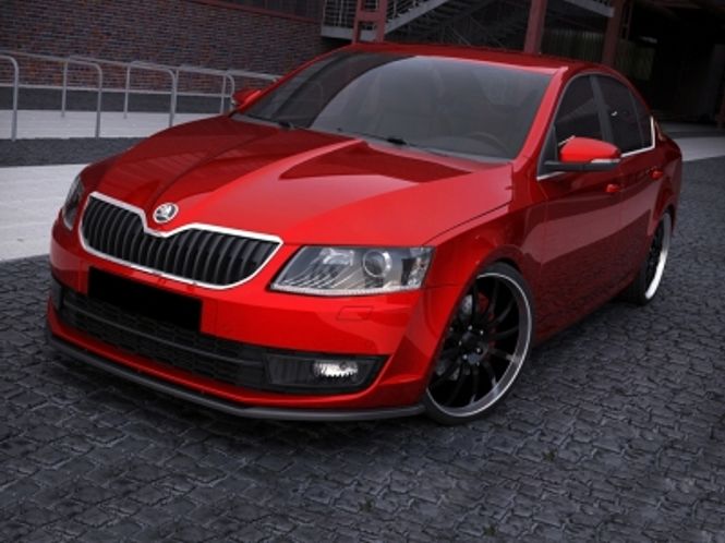 Hovedbilde Skoda Octavia MK3 5E MX Front Bumper Extension