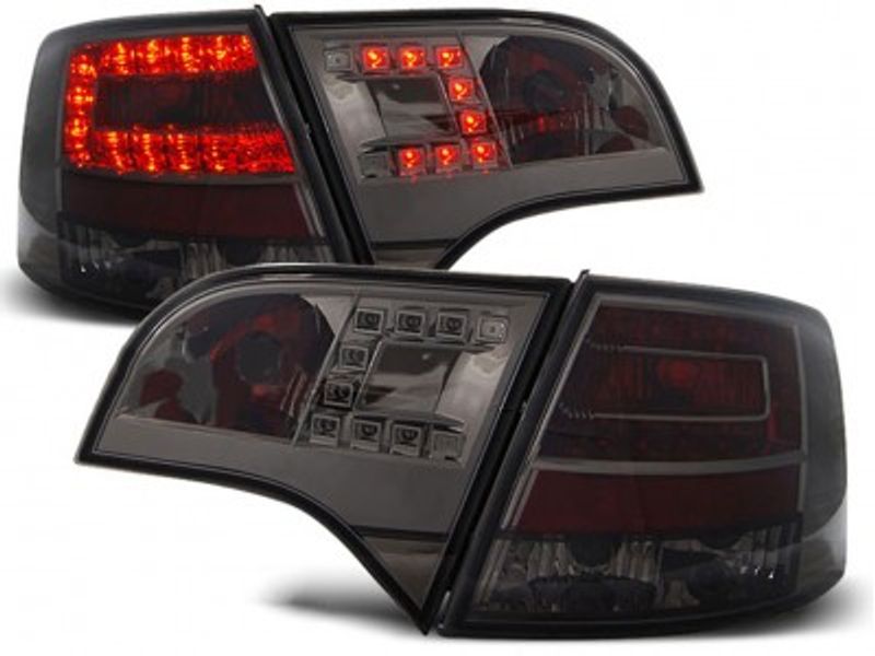 Audi A4 B7 Baglygter LED Avant 04-08 Mørk