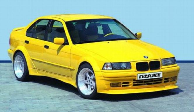 Hovedbilde Bodykit BMW 3er E36 Limousine DTM-Look Kerscher ...