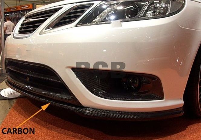 Hovedbilde GRILL I FRONTFANGER TIL SAAB 9-3 SS/SC 08-10 ...