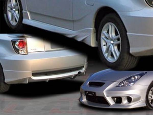 TRD Style rear skirt For Toyota Celica 2000-2005