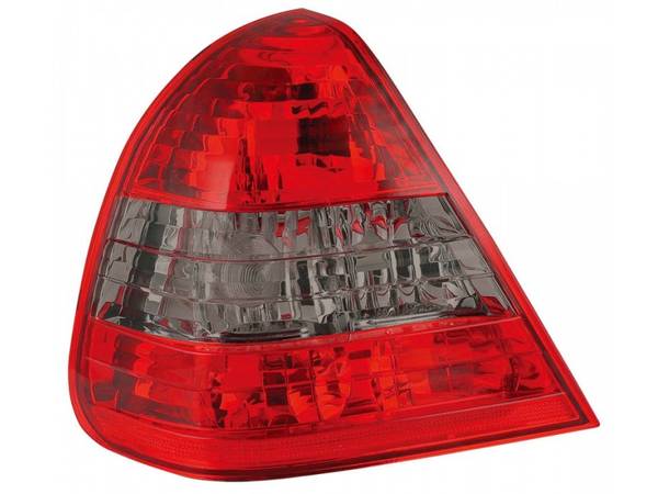 Mercedes W202 Baglygter Krystal Rød / Mørk