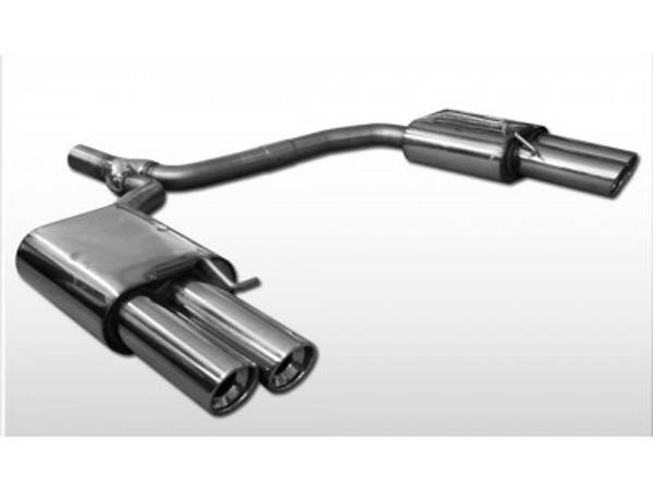 Audi A4 B8 FOX Sportsudstødning Duplex 2x80mm