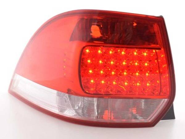 VW Golf 5 & 6 Baglygter LED Variant Rød/Klar
