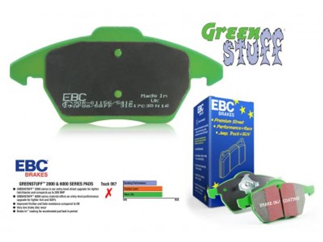 Hovedbilde EBC Green Stuff Bremseklodser - Foran (2473)