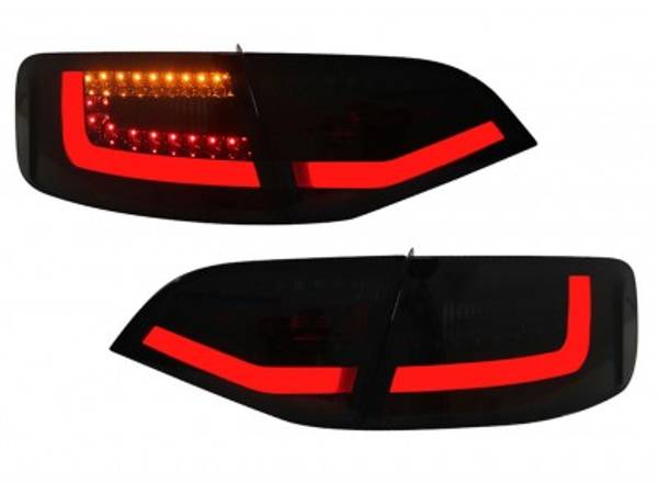 Audi A4 B8 LED Baglygter Avant Light Tube Rød 09-12