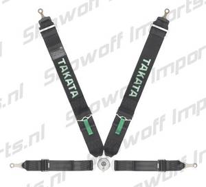 Hovedbilde Takata Racing Harness RACE 4-Point Black Bolt-on 