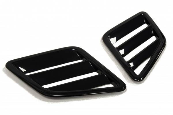 BONNET VENTS RENAULT MEGANE MK3 RS - gloss black