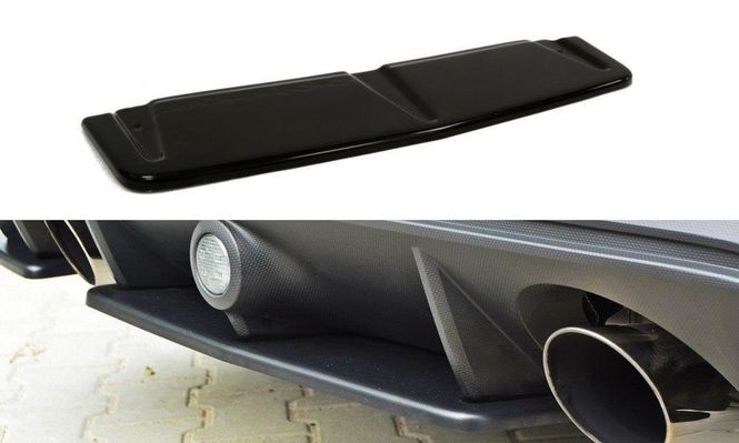 Hovedbilde CENTRAL REAR SPLITTER FORD FOCUS 3 RS - gloss ...
