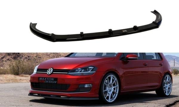 FRONT SPLITTER VW GOLF VII FOR SPORT PACK - carbon look