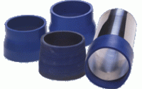 Hovedbilde Silicone Reducer 64-76mm 60mm Længde Sort