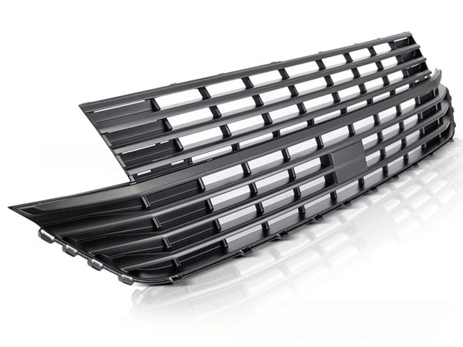 Hovedbilde VW T6.1 Frontgrill Emblemfri 20- Matsort
