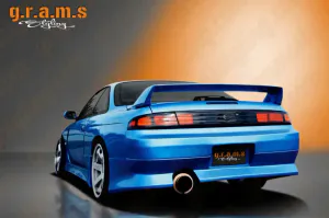 Hovedbilde Nissan Silvia Rear Bumper – Vertex Style