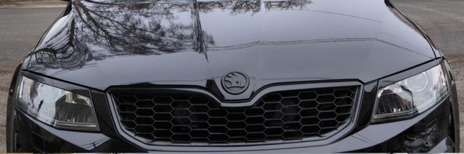 Hovedbilde Octavia III - frontgrill i OEM bikakeformet ...
