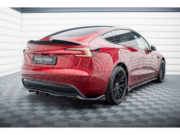 Tesla Model 3 Facelift Master Rear Bumper Extension