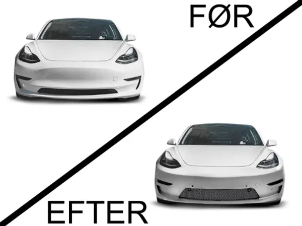 Tesla Model 3 Forkofanger Sport Design 17-23